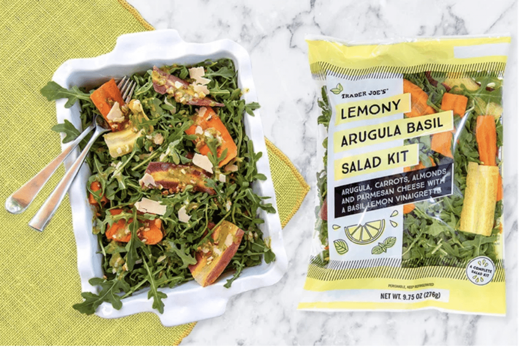 Lemony Arugula Basil Salad Kit